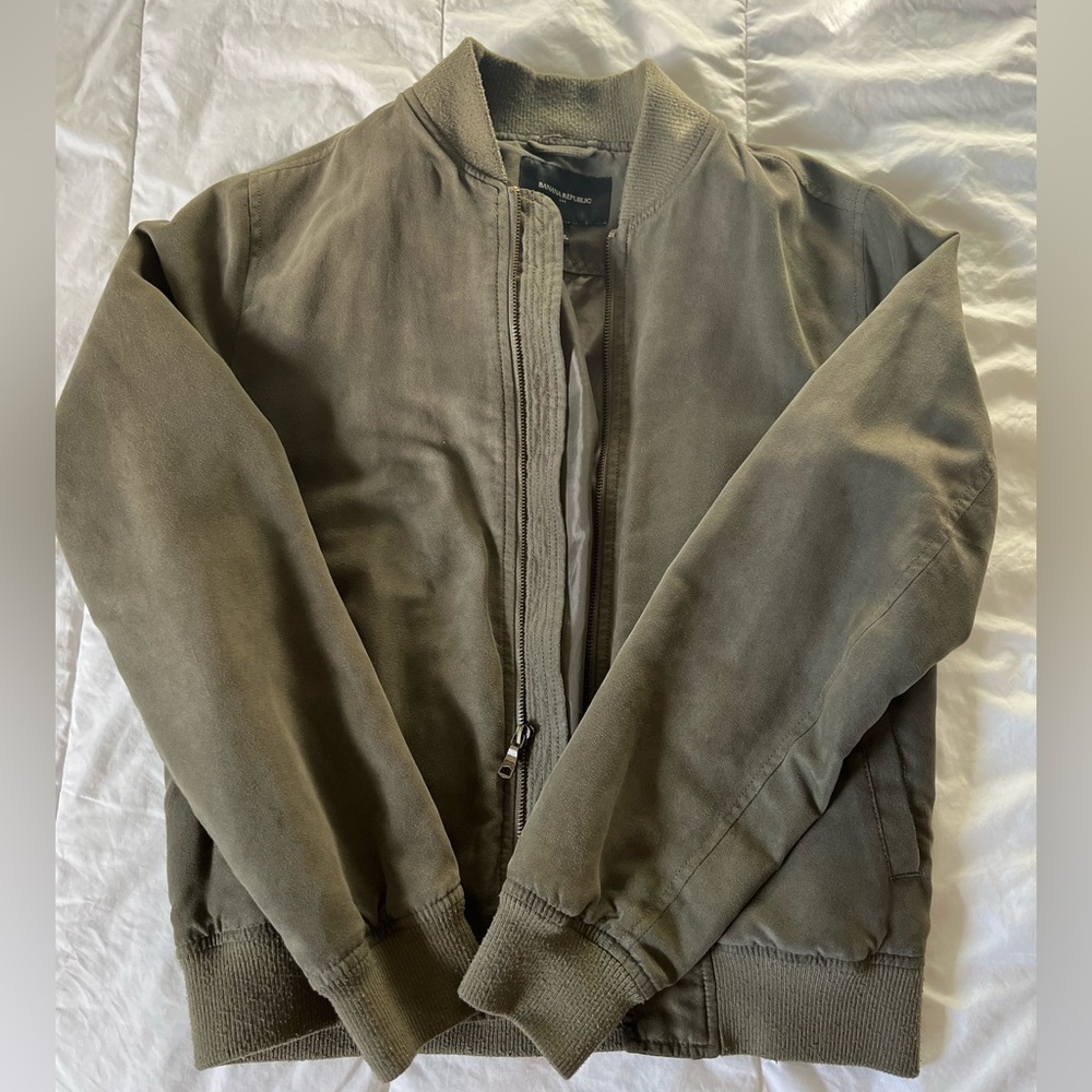 Banana republic jacket suede